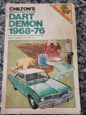 Chilton's Dart Demon 1968-76 Repair & Tune-Up Guide  Copyright 1975